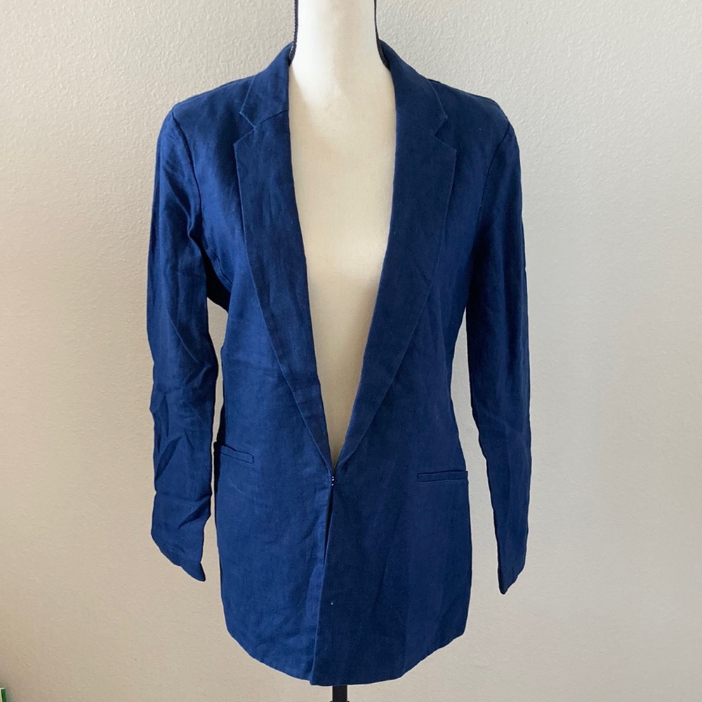 INC Womens Linen Blazer